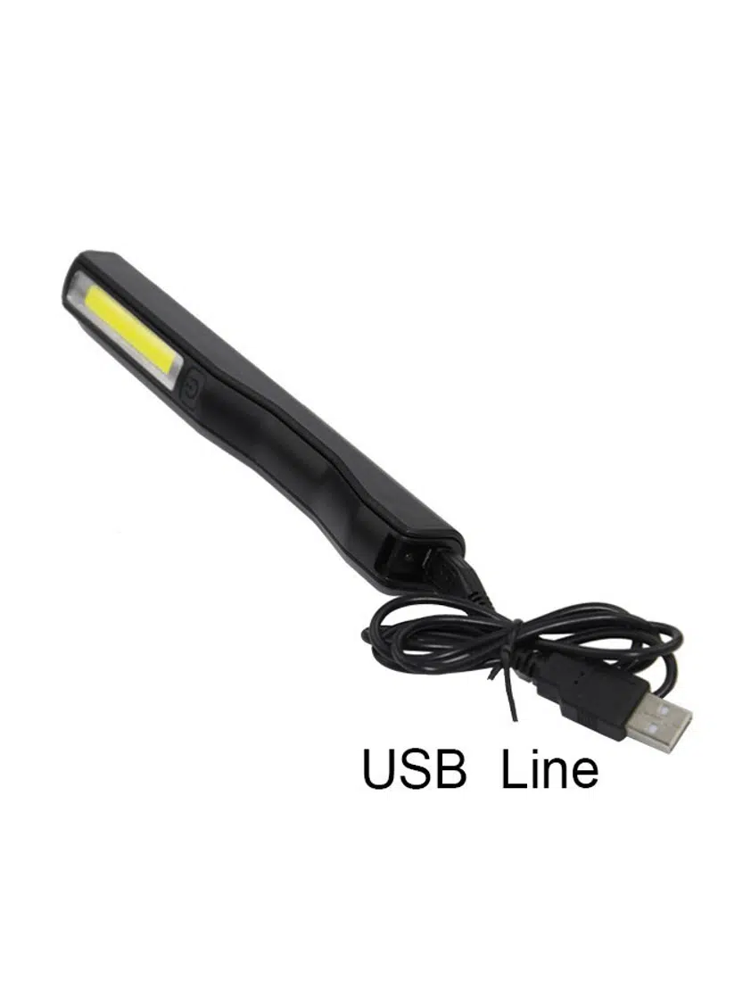 Rechargeable LED work light with magnet and pocket clip. - Image 6