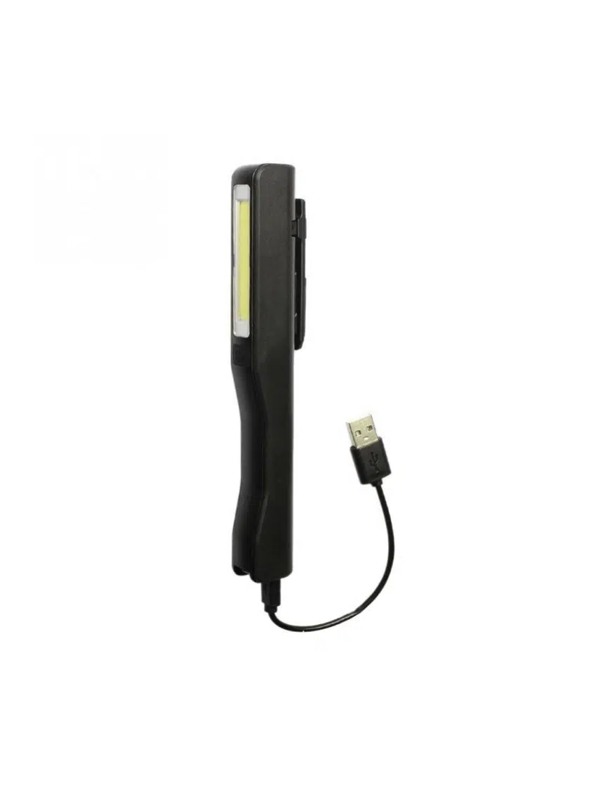 Rechargeable LED work light with magnet and pocket clip. - Image 7