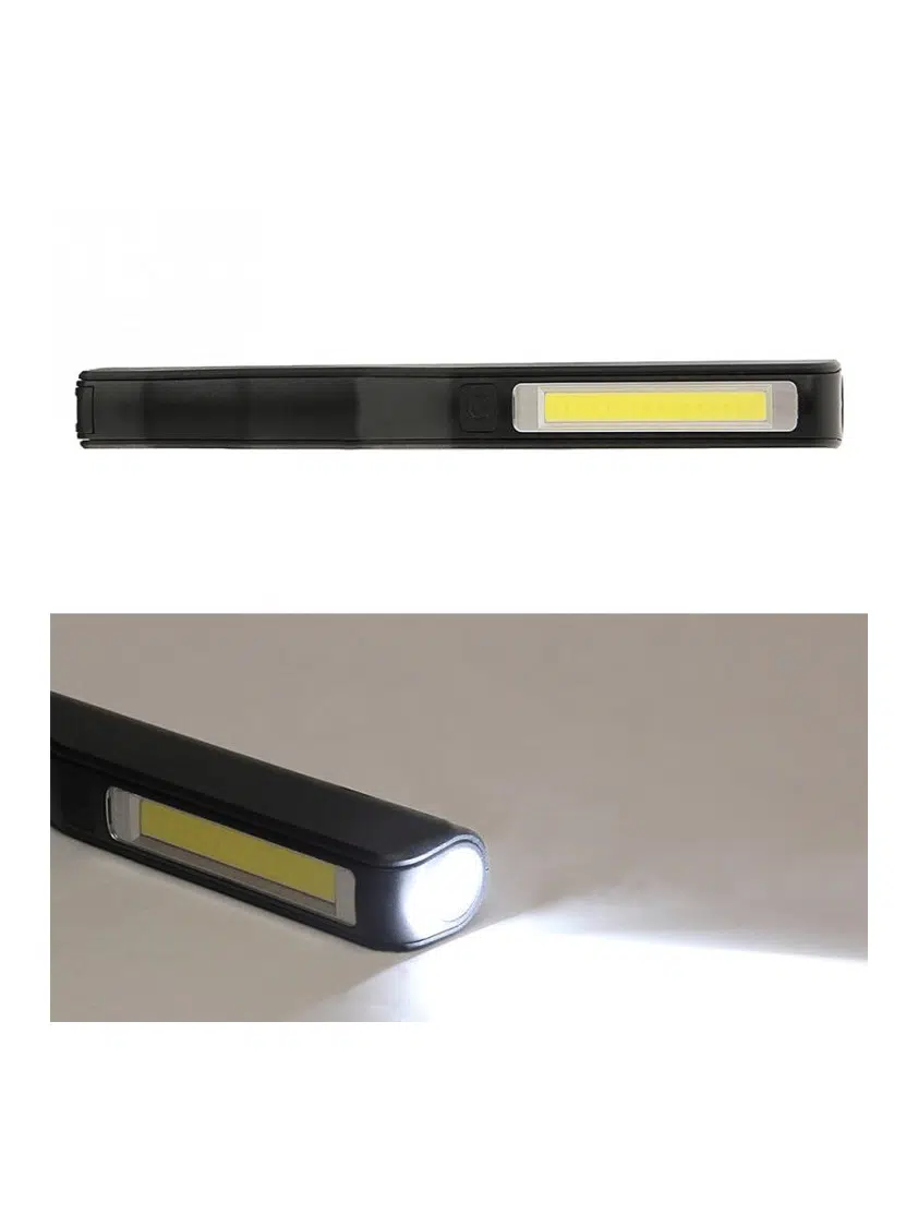 Rechargeable LED work light with magnet and pocket clip. - Image 8
