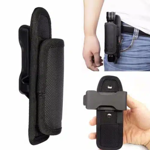Solid lygteholder i nylon. Kan drejes 360° rundt.