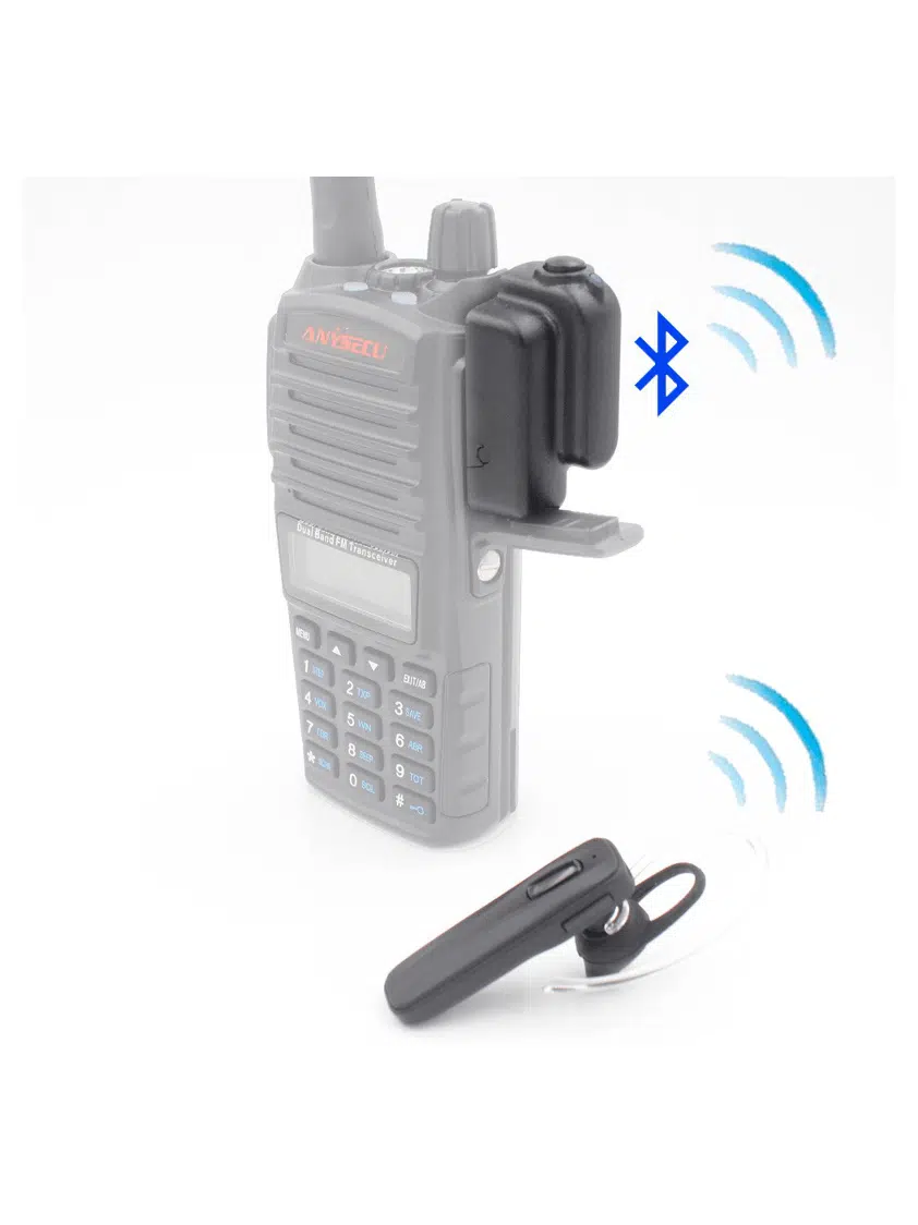 Til radioer der passer forbindelse med 2-pin tilbehør - også kaldet Kenwood typen