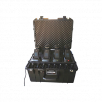 DVTH-289-8 stk. IP walkie-talkies i organiseret Peli kuffert