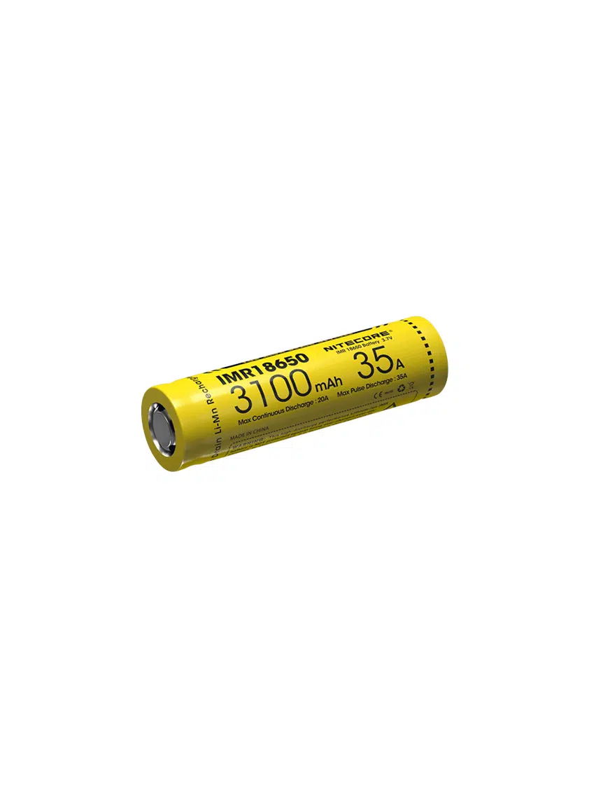 Nitecore IMR18650 3100mAh, 35 Amp batteri