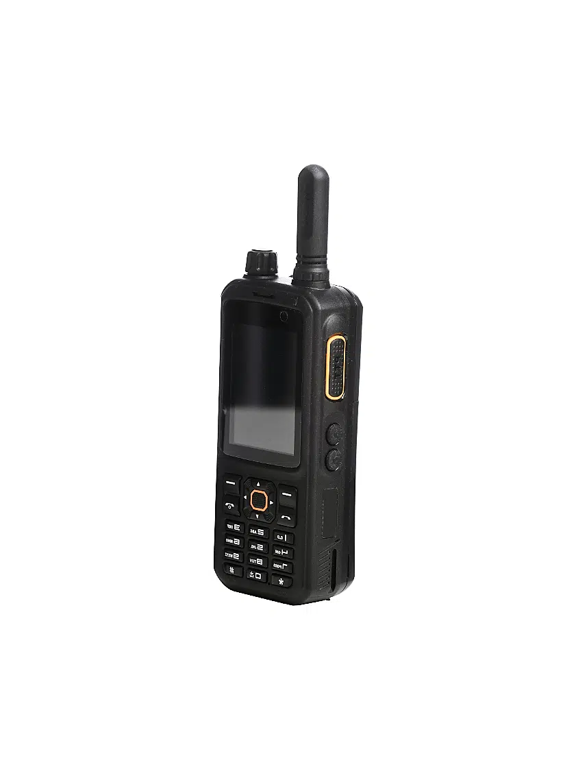 Inrico T-368 4G LTE WiFi IP Walkie Talkie radio med ubegrænset rækkevidde + Tier II Digital & analog UHF eller VHF + indbygget Smartphone + touchskærm + Google play m.m.