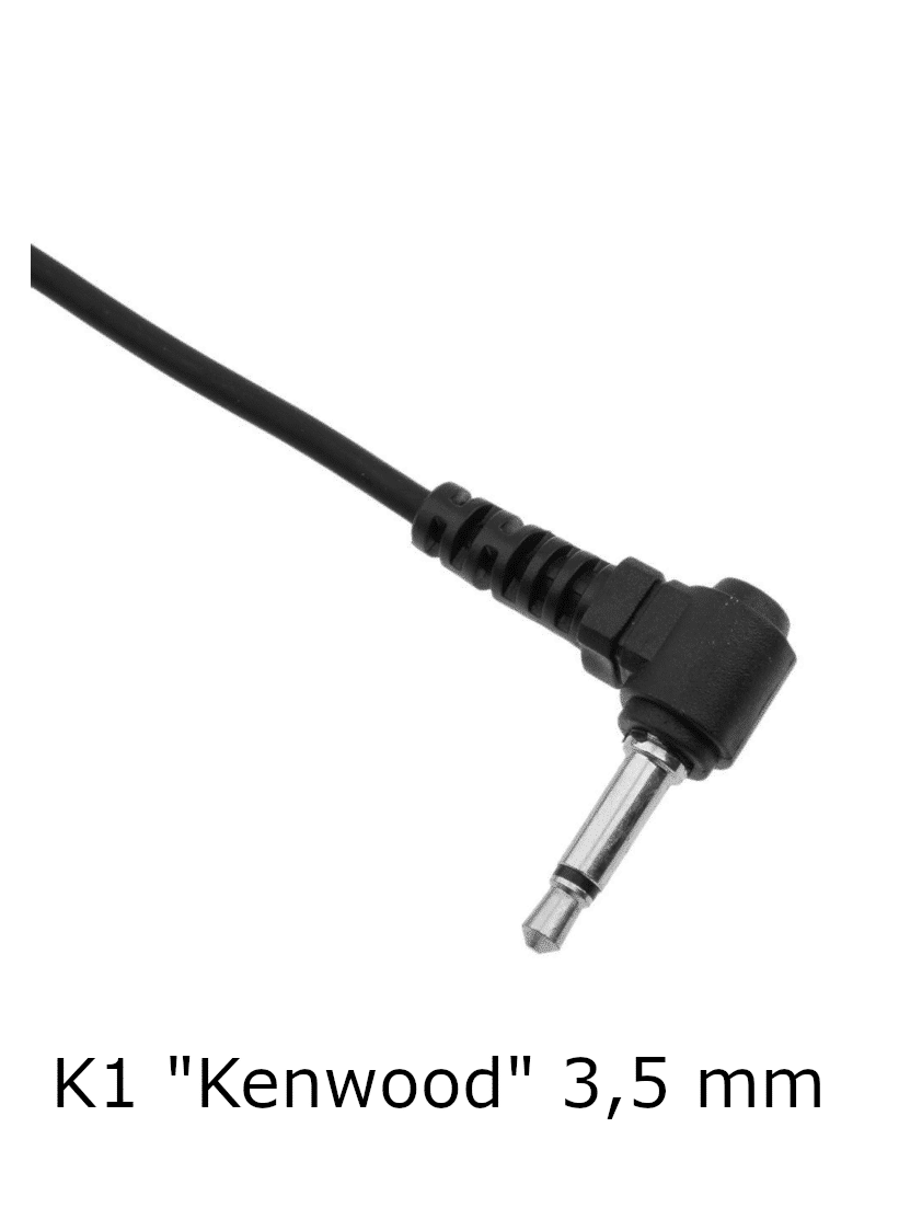 Earpiece (1 plug 3.5 mm jack) fits almost all handheld microphones - James Bond type. - Image 2