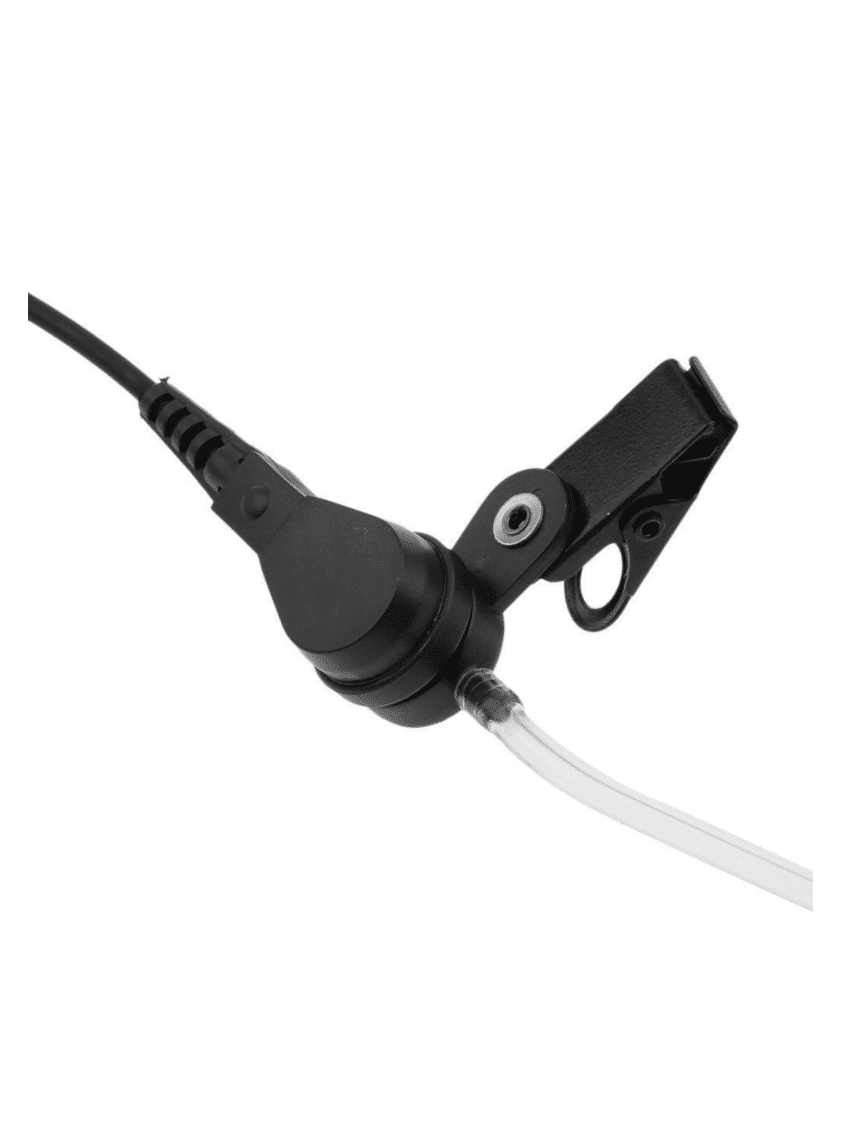 Earpiece (1 plug 3.5 mm jack) fits almost all handheld microphones - James Bond type. - Image 3
