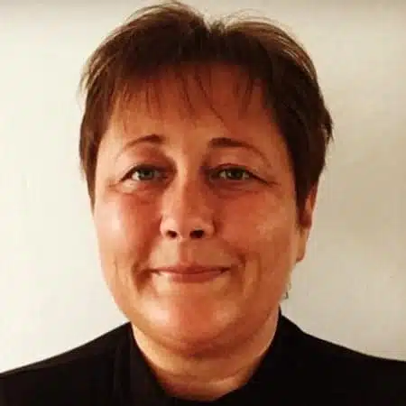 Annika Madsen, akkreditering ved WM i Ishockey 2018