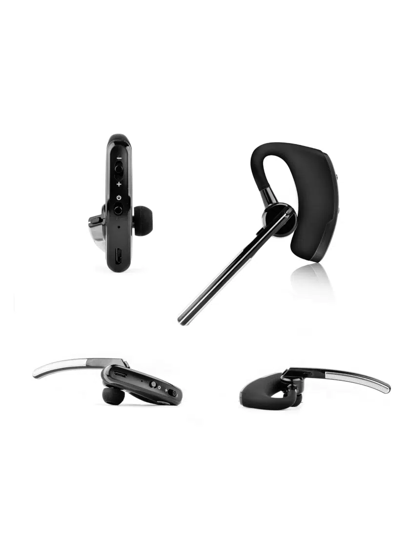 Walkie-Talkie Bluetooth Øretelefon til blandt andet Kenwood 3,5 mm. K-stik