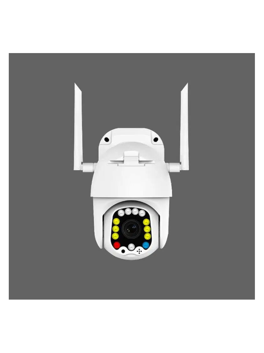 1080p smart-hjemme sikkerhedskamera med PTZ, autotrack som også filmer i farver om natten.