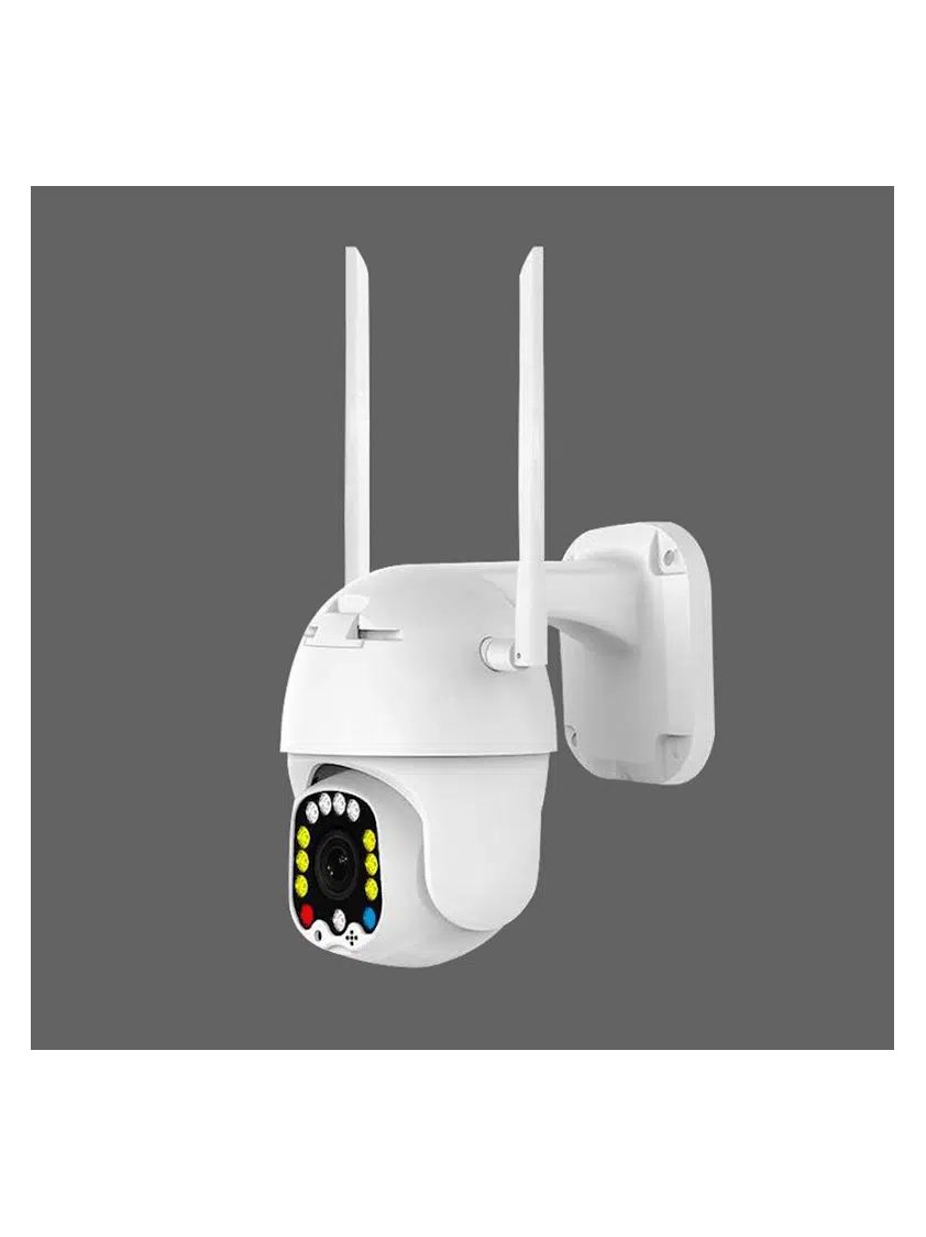 1080p smart-hjemme sikkerhedskamera med PTZ, autotrack som også filmer i farver om natten.