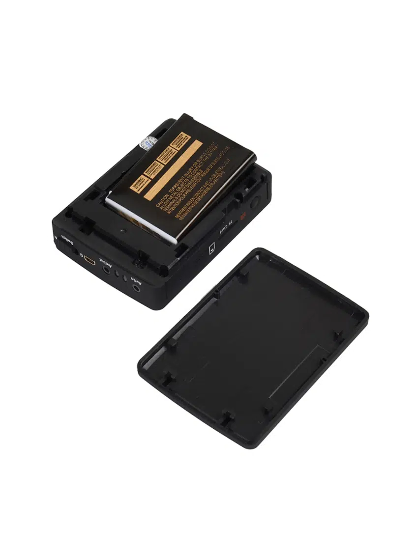 Button (invisible camera lens) with video recorder and remote control. - Image 3