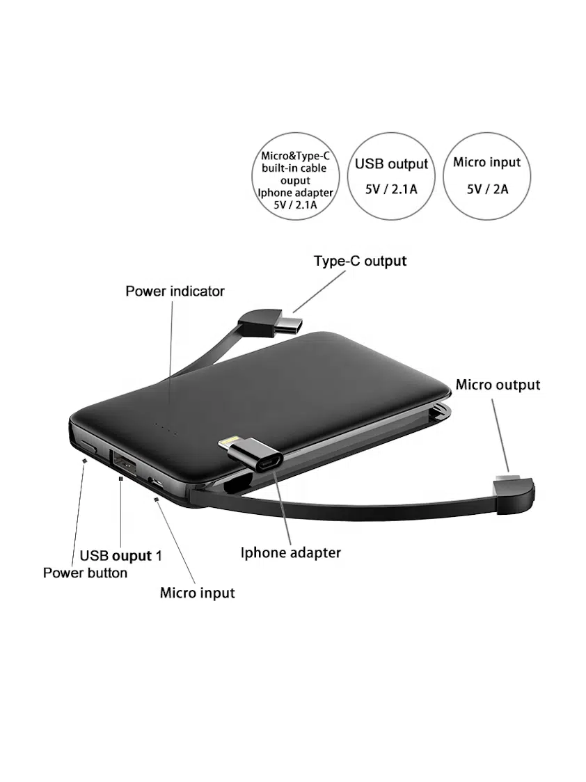 5000 mAh power bank - Image 2
