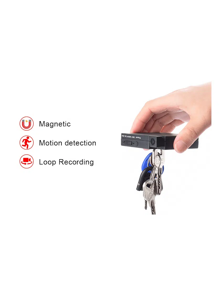 MAGNETISK (bdoy) camera med flotte features