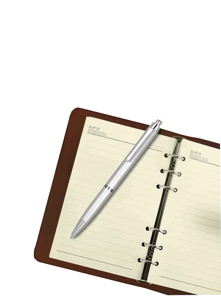 Ballpoint pen with 100% hidden sound recorder, voice activated.
Black or silver version - Image 3