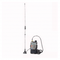 Bilantenne til UHF / VHF radioer med magnetfod og strøm via lighterstik