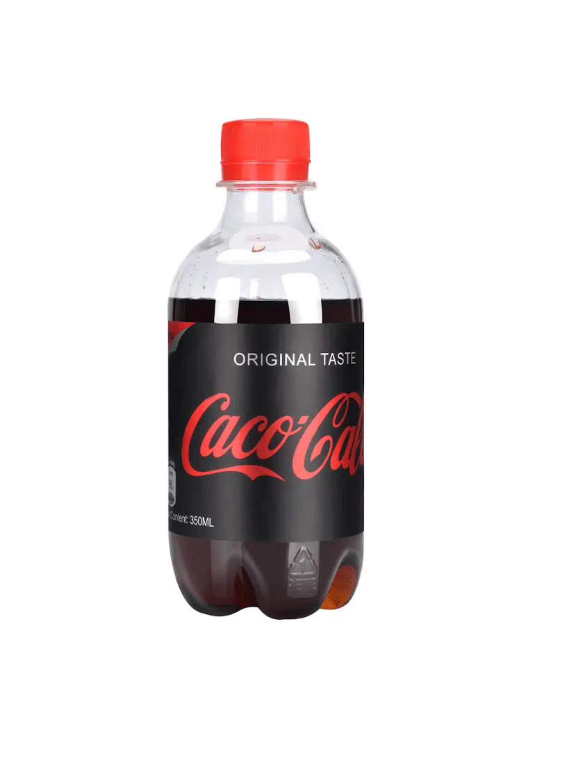 Cola sodavandsflaske med skjult kamera.