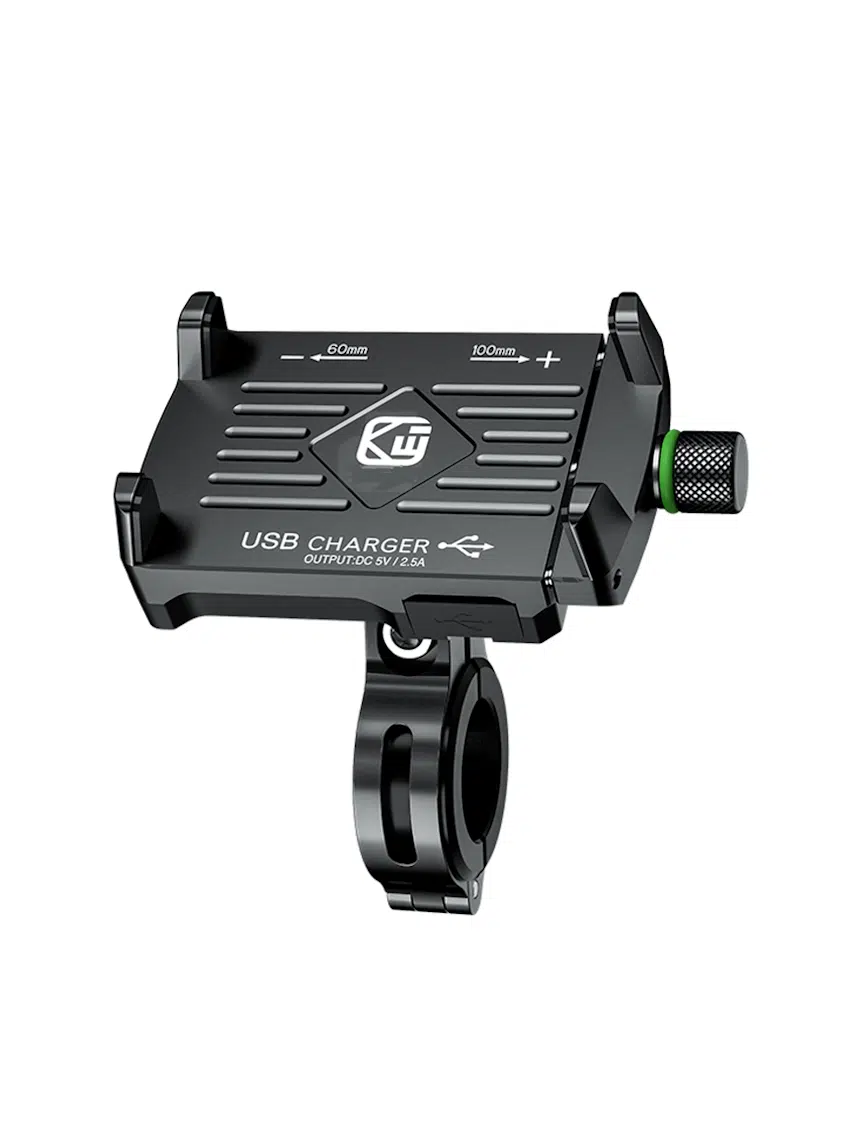 Radio/telefonholder til motor, scooter - eller cykelstyret.