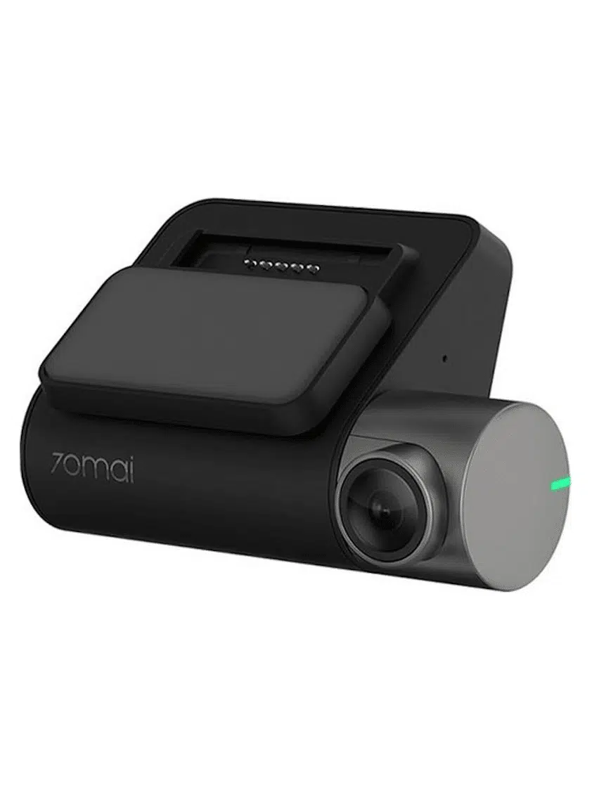 Sort bilkamera med digitalt display