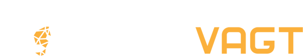 dansk vagt logo hvid