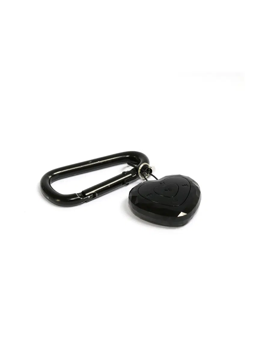 Hjerte med skjult lydoptager