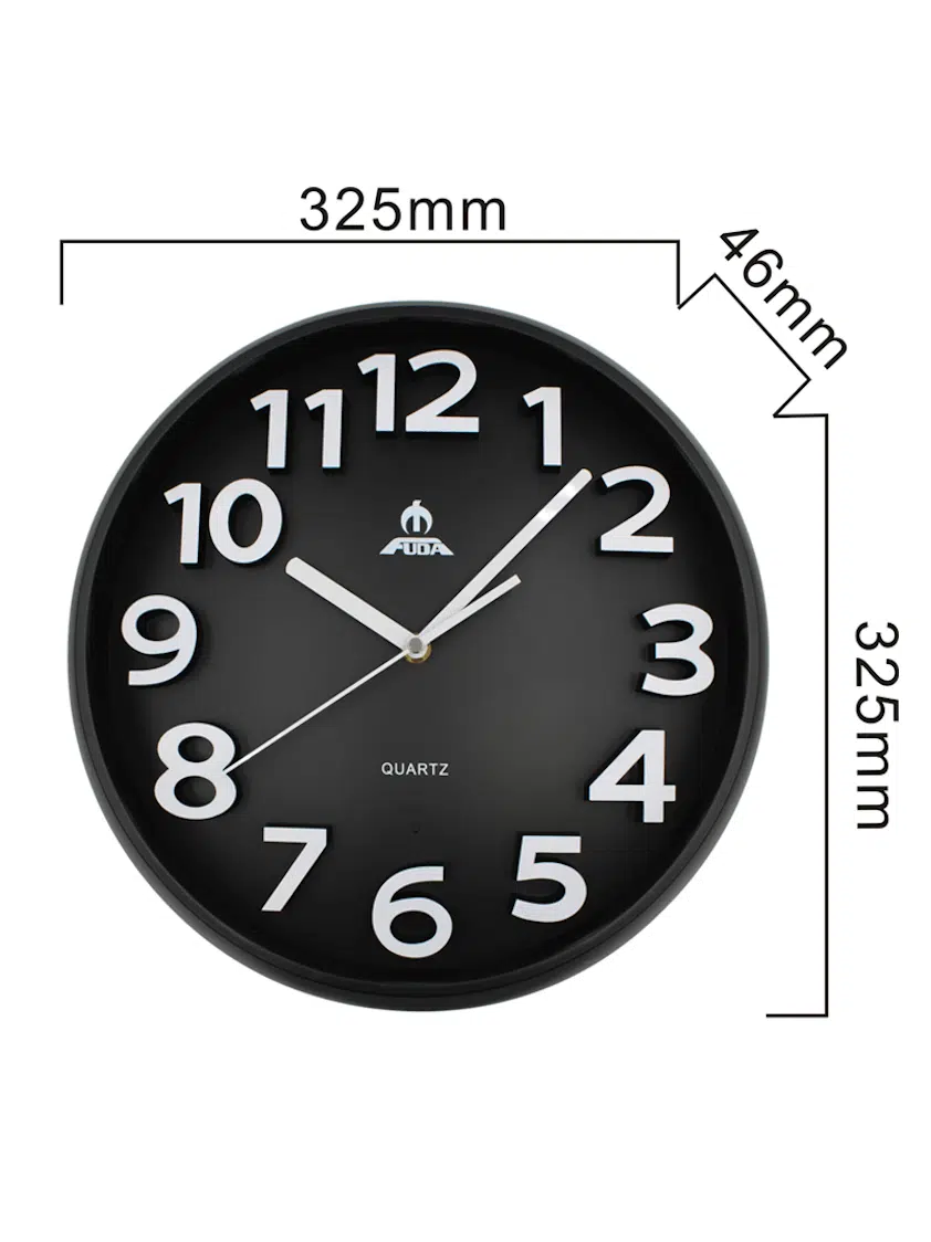 Round wall clock with hidden camera - Image 2