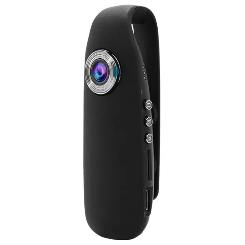 BODY CAMERA HIGH DEFINITION MED HIGH DEFINITION NATTESYN , LOOP OPTAGELSE, MOTION DETECTION, 6 TIMERS OPTAGELSE M.M.