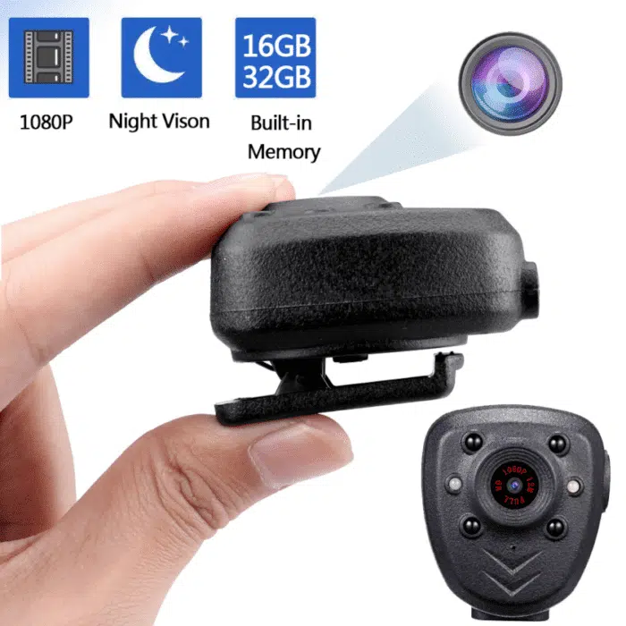 Small handy microphone-like body camera with good specifications - Image 2
