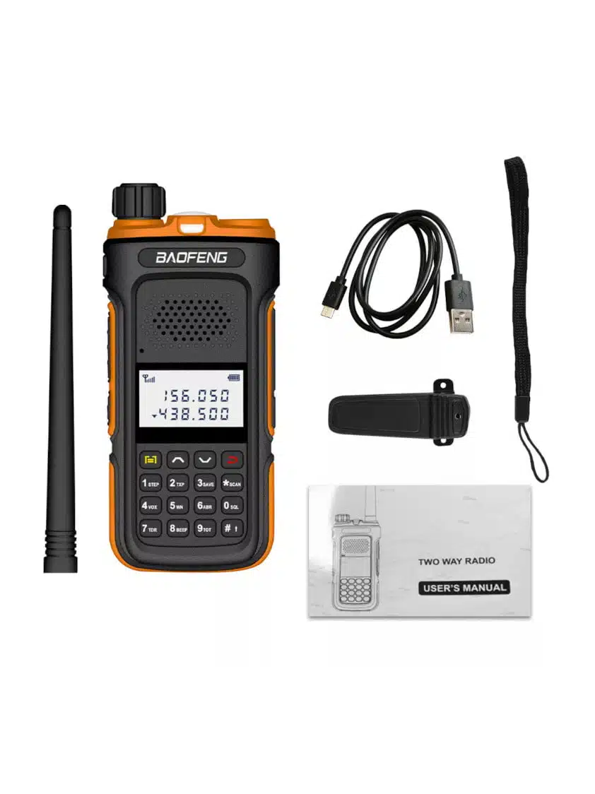 Baofeng UV-10R Waterproof Walkie Talkie - ≥ 5 watts high power VHF UHF Dual Band long range - Image 4