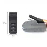Bælte clip til Inrico B01 og B02 Bluetooth hånd mikrofoner