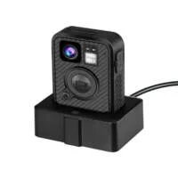 ✔️Body worn camera with big front button nem at finde i mørke og presssede situationer