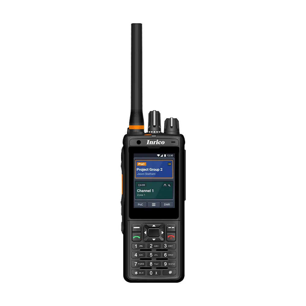 Inrico IRC380, både ip og UHF radio/Walkjie-Talkie