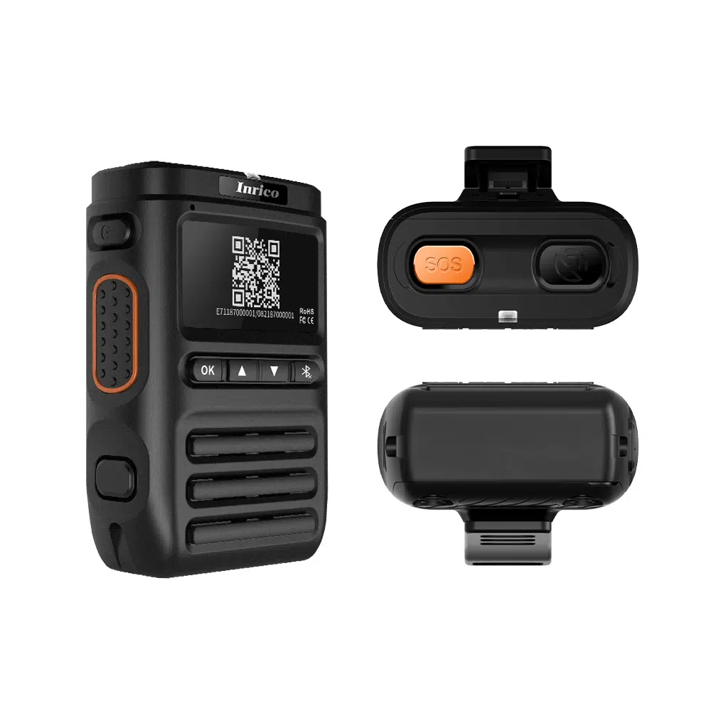 Inrico B-05 er let at parre ved blot at tage et QR-billede, og når mikrofonen er tilsluttet enheden, er den klar til at tale i, med det samme.